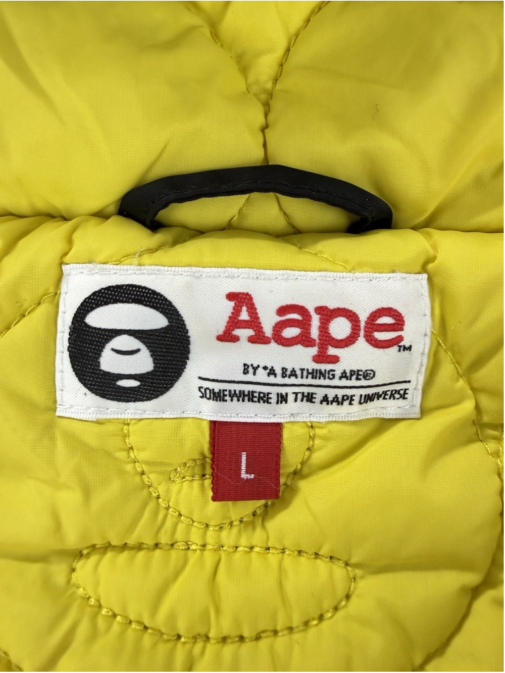 Aape By A Bathing Ape Men's Large Black Pullover Anorak Jacket - Picture 2 of 16